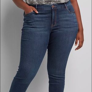 Lane Bryant Skinny mid rise jeans